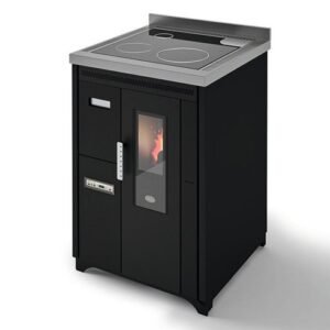 Cocina de pellets Nina 7,5KW Ventilata versión Incasso