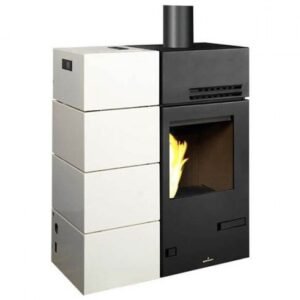 Estufa mixta leña/pellet Bronpi Carol Mixta 10KW