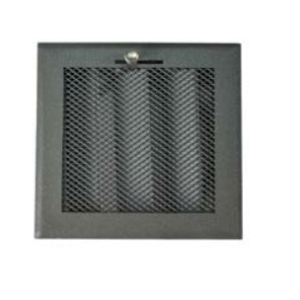 Rejilla encastrar regulable gris 150x150