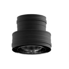 Adaptador doble-simple Exoblack doble pared