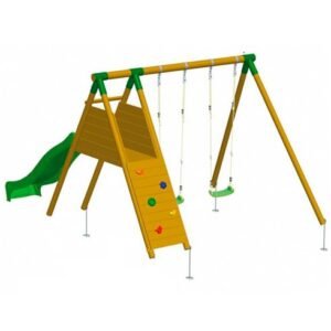 Parque infantil MAUNA LOA con rampa MASGAMES