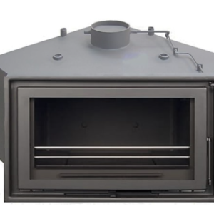 Termochimenea de leña Elegance Angular 90º Plus 30KW