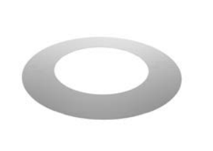 Embellecedor plano Exoinox Doble pared
