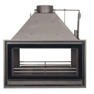 Termochimenea de leña Omega Super 1000 Dupla Cara Cristal 59KW