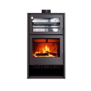 Estufa de leña ATLAS con horno 10KW