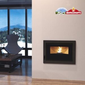 Insertable de pellets Bruno Slim 9kw