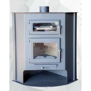 Estufa de leña Leira rincón horno