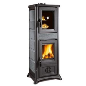 Estufa de leña con horno Gemma Forno 7KW