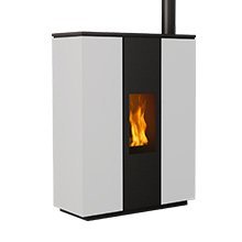 Termoestufa de pellets HRV Silohouette 14KW/19KW