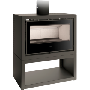 INSERTABLE DE DISEÑO DOBLE COMBUSTIÓN MOD GALAXY LEÑERO