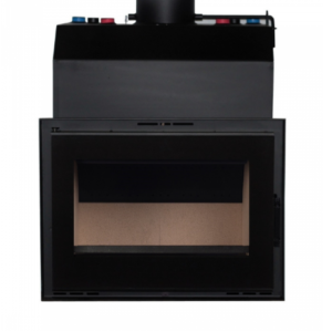 CHIMENEA CALEFACTORA DE LEÑA METLOR LLAR XL VITRUS 25 KW