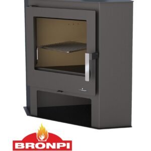 Estufa de leña Bronpi Lerma 9kw