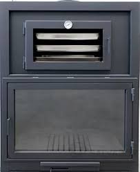 Chimenea con Horno Modelo Málaga. -HNOS GOMEZ