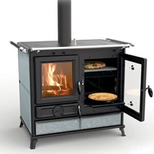 Cocina de leña Margherita Evo Stone 14KW