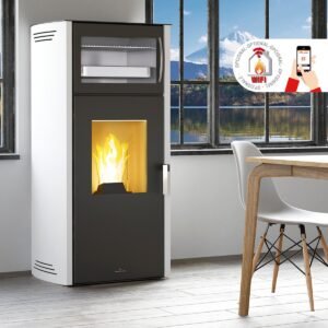 Estufa de pellets con horno Bronpi Noa 12KW