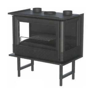 Insertable de leña Bronpi Paris 70 3C con turbina