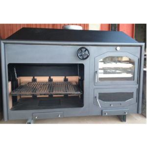 Horno - Barbacoa con interior de acero inoxidable