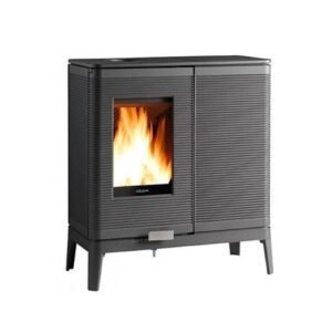 Estufa de leña y pellet AKIMIX 7KW