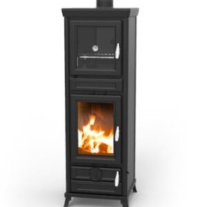 Estufa de leña con horno Anna Evo Easy 15KW
