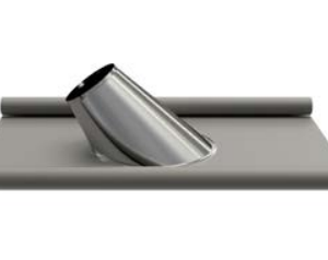 Cubreaguas plomo de 30º/45º Exoinox Doble pared