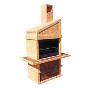 Barbacoa BARMAN NATURAL TOSTADO OCRE