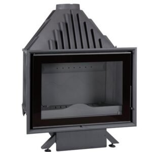 Chimenea de Fundición con Cristal Serigrafiado y Doble Combustión Modelo C50