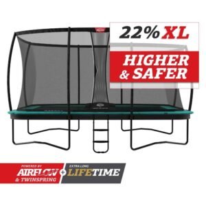 CAMA ELÁSTICA BERG ULTIM CHAMPION 410 + RED DELUXE XL