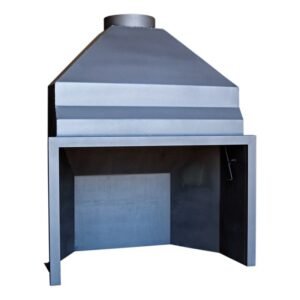 Chimenea de leña A sin base