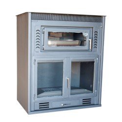 Chimenea con horno mod. C-H VISTA (SIN PATAS)