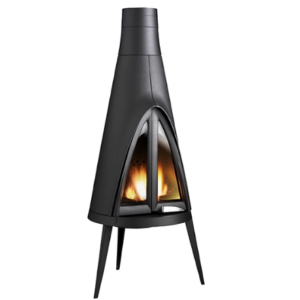 Estufa de leña Tipi 10KW en fundición