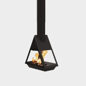 Chimenea de leña, gas o bioetanol Equil Art