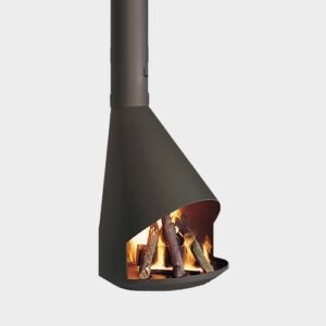Chimenea de leña, gas o bioetanol Hera