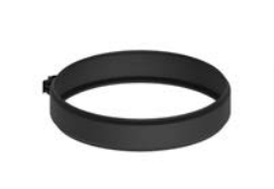 Abrazadera de unión Exoblack doble pared