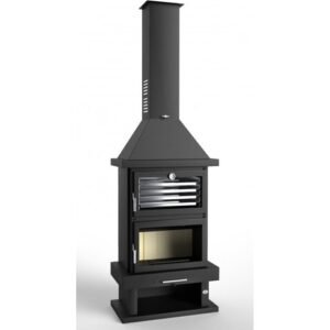 Chimenea de leña con horno C- 200 H