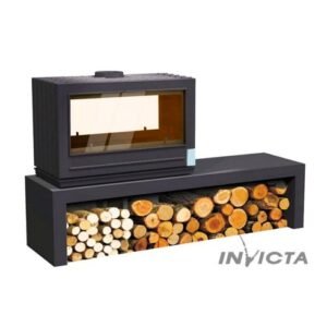 Estufa de leña en fundición Aaron 12KW