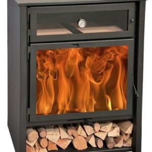 Estufa de leña ZEUX horno