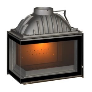 Insertable de leña 700 cristal izquierdo/derecho con registro