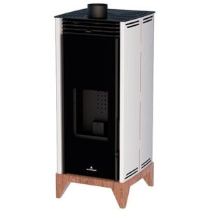 Estufa de pellets sin electricidad Bronpi Free 6 Vision