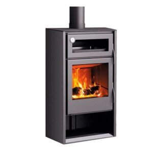 Estufa de leña Hermes con horno 8,7KW