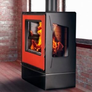 Estufa de leña KALESY 3 cristales L 14KW
