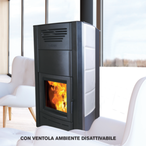 Termoestufa policombustible Luna IDRO 30KW