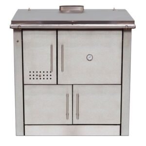 Cocina de leña ME16 inox