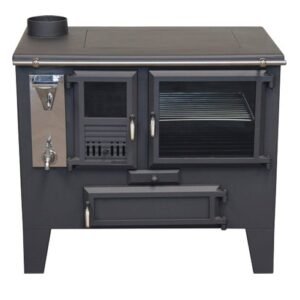 Cocina de leña tradicional ME50 (con puerta de vidrio)