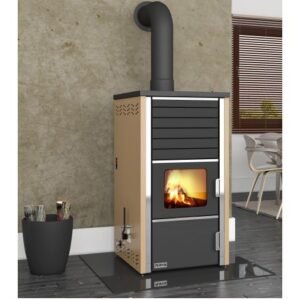 Termoestufa de leña y carbón hidro SUPERNOVA 34KW