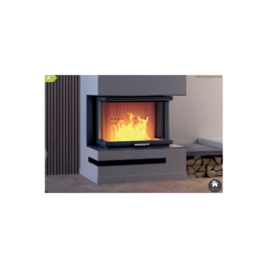 TRI PANORAMICO INSERTABLE DE LEÑA CON VENTILADOR METLOR