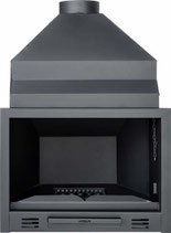 CHIMENEA DE LEÑA MODELO ESPECIAL.HERGOM