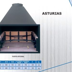 BARBACOA DE LEÑA ASTURIAS. -HNOS GOMEZ