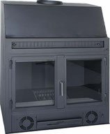 CHIMENEA DE LEÑA B-H CON TURBINAS. HIFESUR