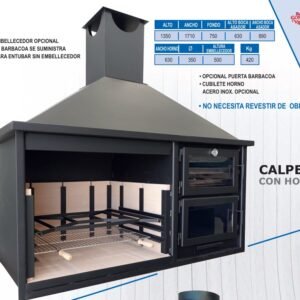 BARBACOA CON HORNO CALPE. -HNOS GOMEZ