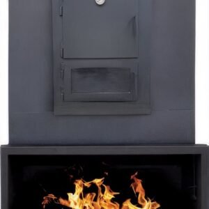 BARBACOA HORNO LEÑA CANTABRIA CHAPA. -HNOS GOMEZ